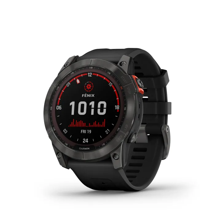 Garmin fenix 7X Solar 51mm Slate Grey Black Band