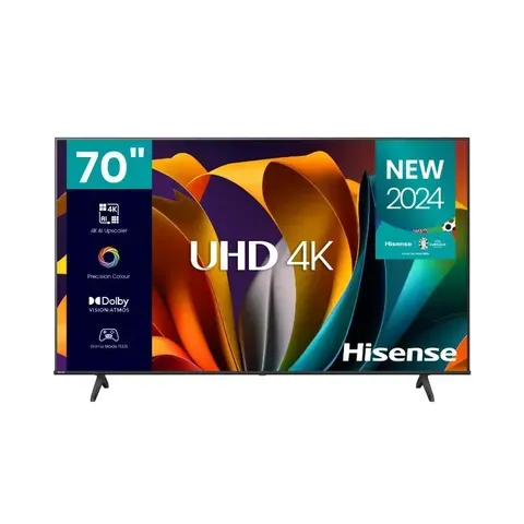 Hisense 70 Inch A6N Series UHD 4K Smart TV 70A6N