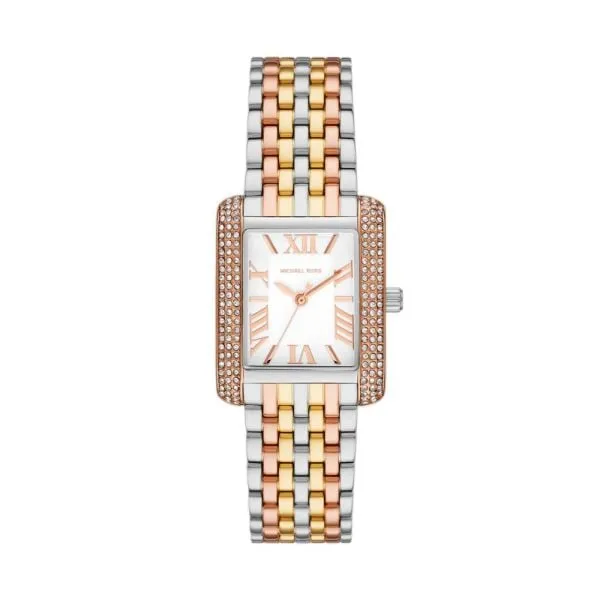 Michael Kors Women's Emery Three-Hand, Rose Gold-Tone Stainless Steel Watch - MK4744