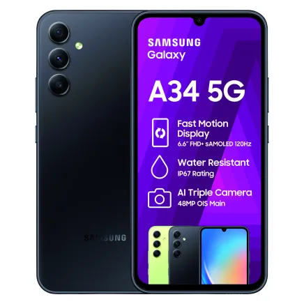 Samsung Galaxy A34 5G Black