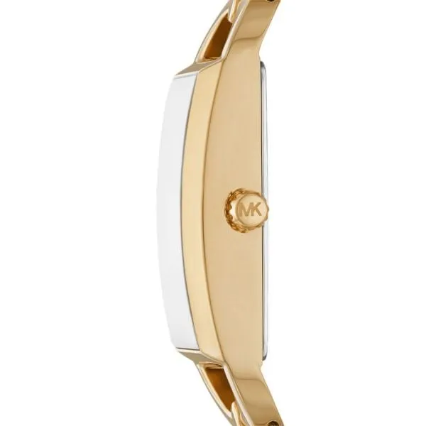 Michael Kors Women's MK Empire Three-Hand, Gold-Tone Stainless Steel Watch - MK7406