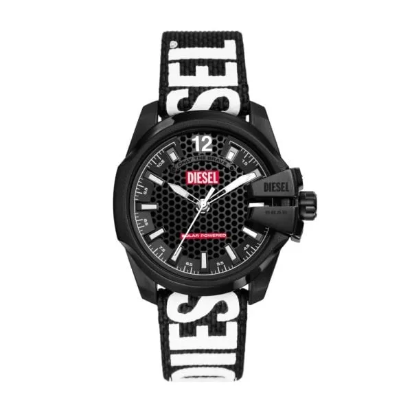 Diesel Baby Chief Solar-Powered Black rPET Watch - DZ4653