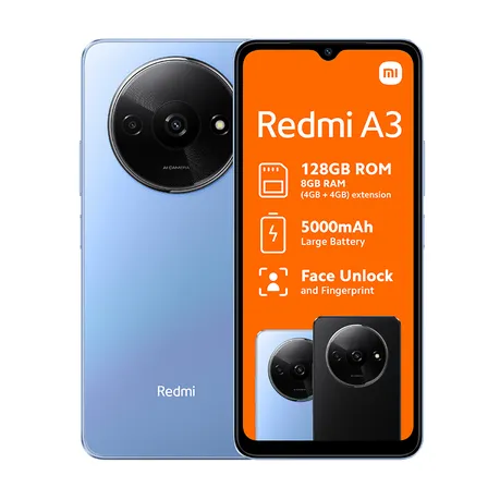 Xiaomi Redmi A3 4G Dual Sim 128GB - Blue