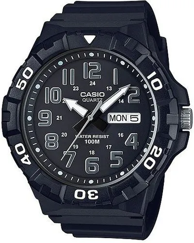 Casio Men's Standard Analogue Wrist Watch (Black)