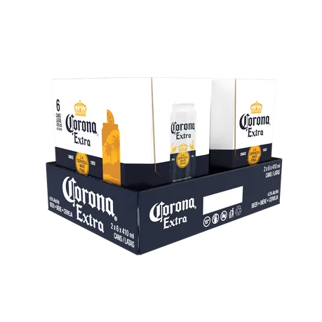 Corona Premium Lager Beer 12 x 410ml Cans