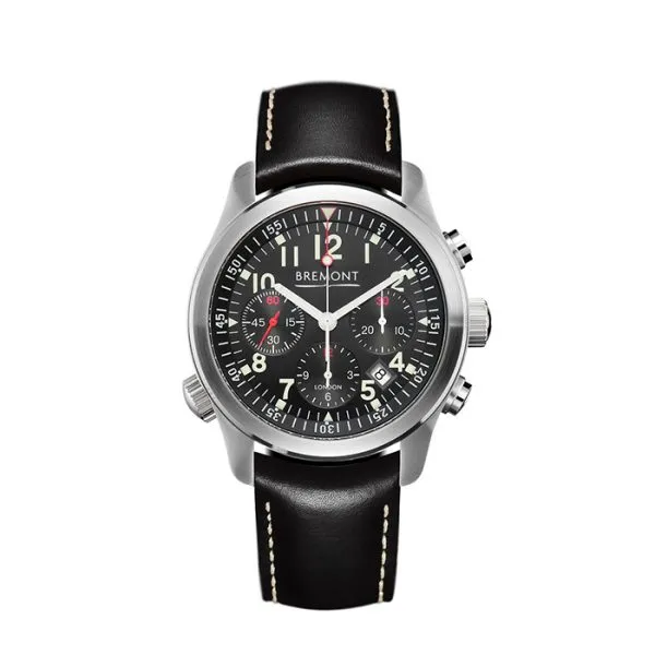 Bremont Pilot Chronograph Stainless Steel Watch