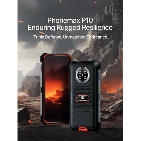 Phonemax P10 Shockproof 5G Rugged Waterproof Smartphone