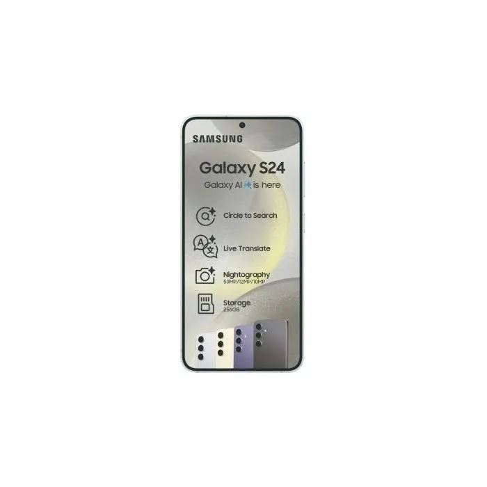 Samsung Galaxy S24 256GB Marble Gray - SM-S921BZACAFA