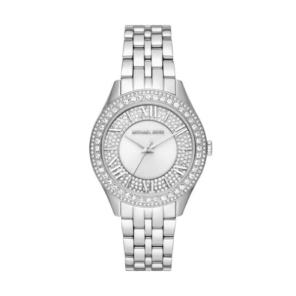 Michael Kors Harlowe Three-Hand Stainless Steel Watch - MK4708