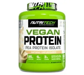 Nutritech 100 Vegan Protein (2kg) - Natural Unflavoured