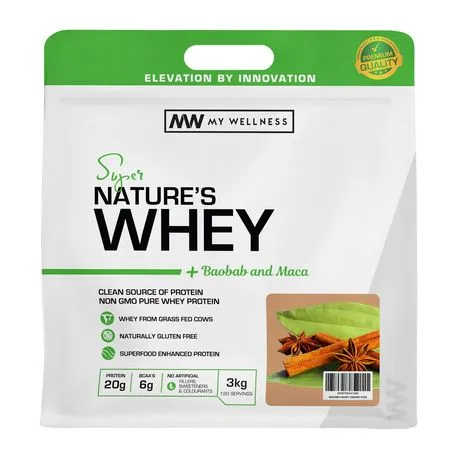 My Wellness Natures Whey 3kg - Creamy Chai