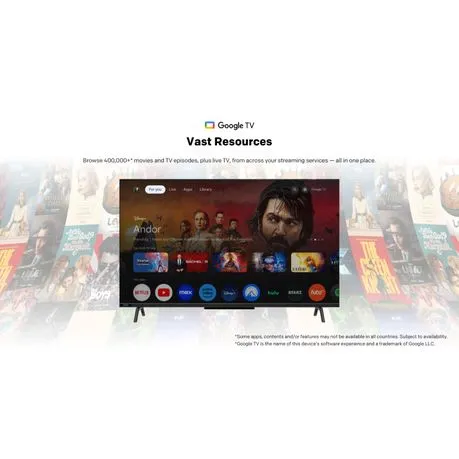 Skyworth 50-inch UHD Google TV-50G6600G