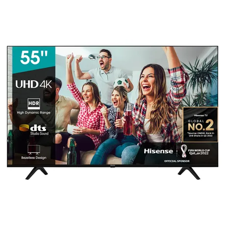 Hisense 55" A6G UHD Smart TV with HDR & Bluetooth