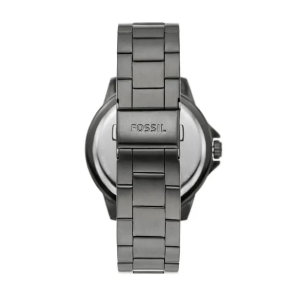 Fossil Men's Bannon Automatic, Smoke-Tone Stainless Steel Watch - BQ2678