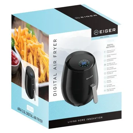 Eiger Aria Series Digital 3.5L Digital Air Fryer