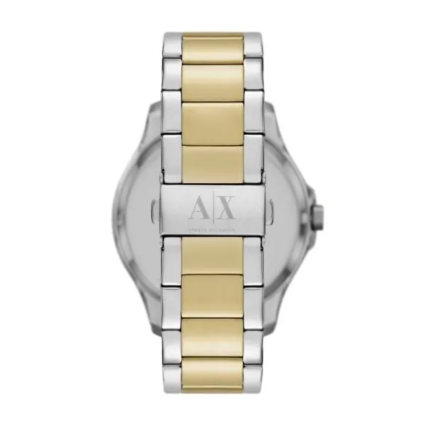 Armani Exchange Three-Hand Date Two-Tone Stainless Steel Watch - AX2453