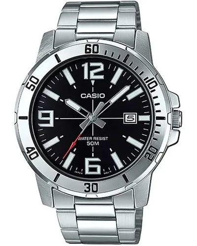 Casio Analogue Wrist Watch (Silver)