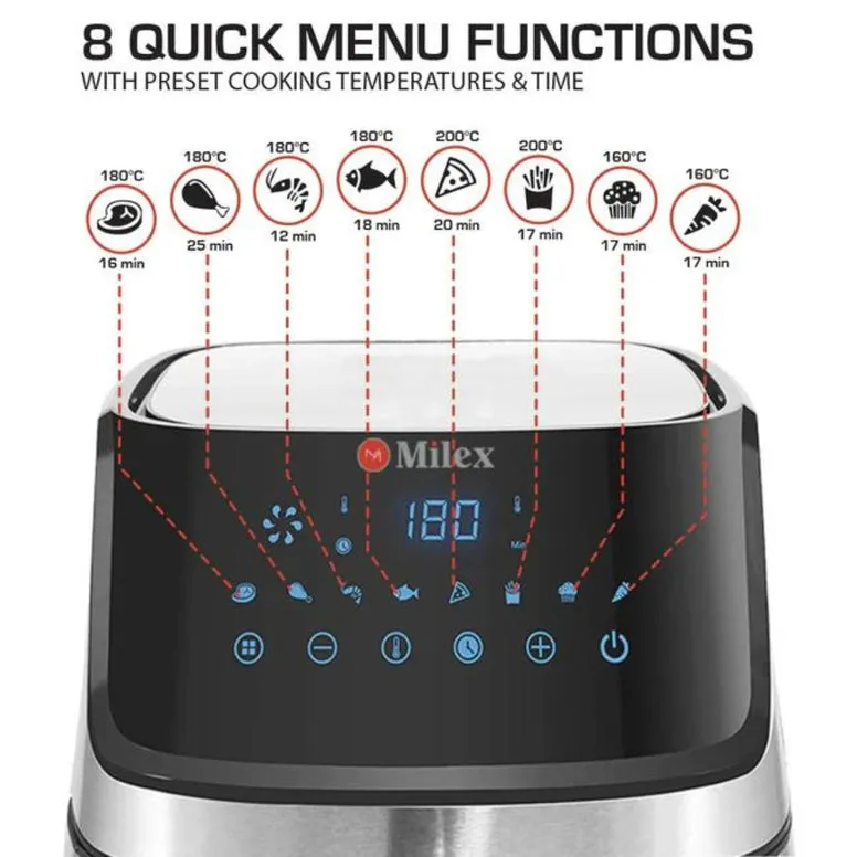 Milex 5.6L Premium Air Fryer MSA002