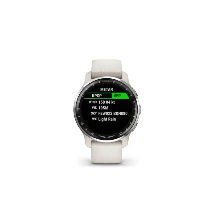 Garmin D2 Air X10 Aviator Smartwatch - Ivory