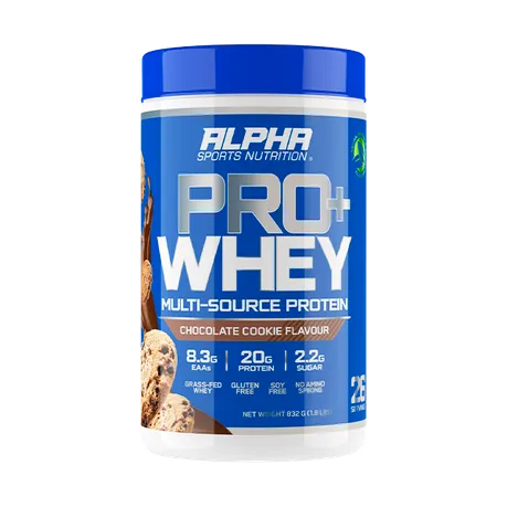 Alpha Sports Nutrition Pro+ Whey Chocolate Cookie 832g