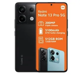 Xiaomi Redmi Note 13 Pro 5G Dual Sim 512GB - Black