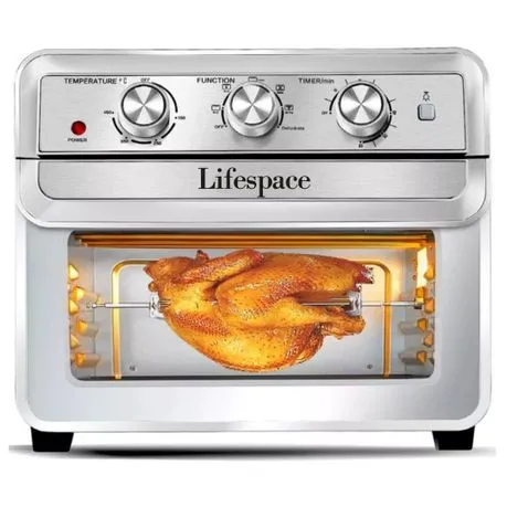 Lifespace 1700watt, 22lt Multi Function Air Fryer Oven