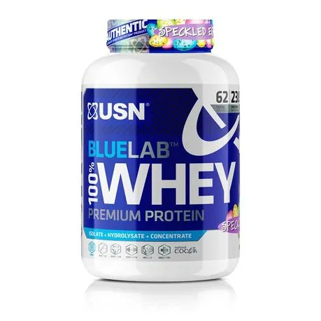 USN Blue Lab 100% Premium Whey Protein 2kg Speckled Egg