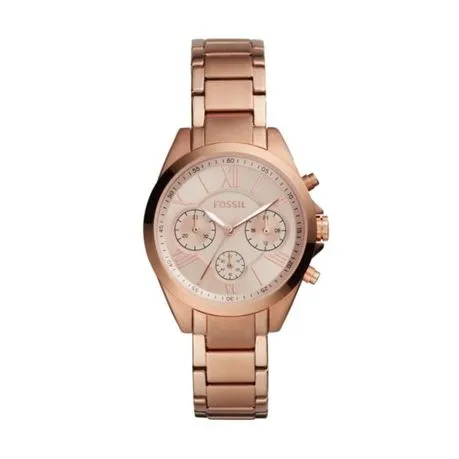 Fossil Modern Courier Rose Gold Stainless Steel Watch - BQ3036