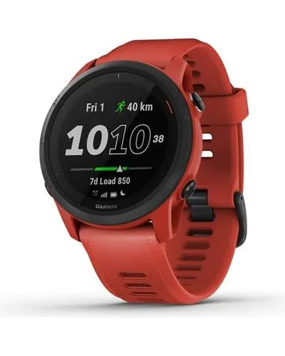 Garmin Forerunner 745 Advanced GPS Running and Triathlon Smartwatch (Magma Red)