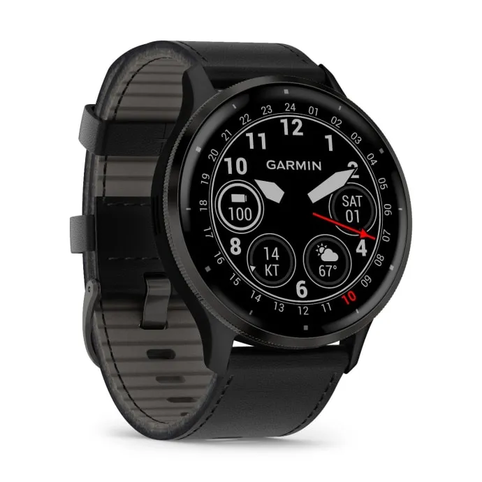 Garmin Venu 3 Health and Fitness GPS smartwatch + Leather Strap | PLU1172685