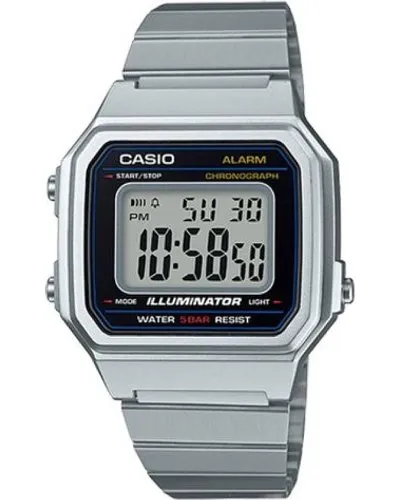 Casio Vintage Digital Wrist Watch (Silver)