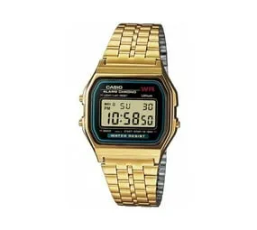 Casio Mens A159WGEA-1DF Retro Digital Watch