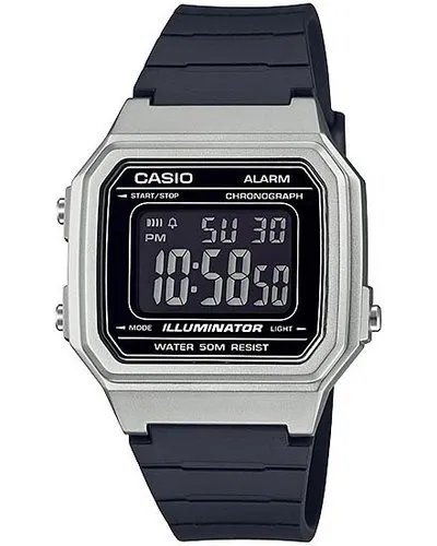 Casio Digital Wrist Watch (Black | Silver)