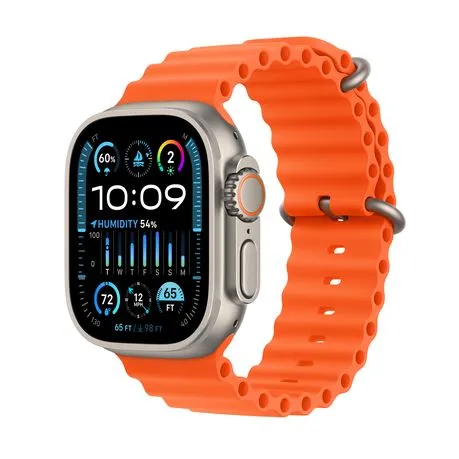 Apple Watch Ultra 2 GPS + Cellular, Titanium Case with Ocean Band (49mm)