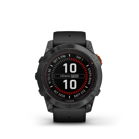 Garmin fenix 7X Pro, Solar Edition - Slate Gray Stainless Steel