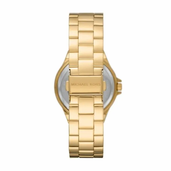 Michael Kors Lennox Three-Hand Gold-Tone Stainless Steel Watch - MK7229