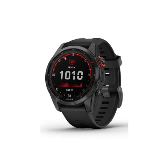 Garmin Fenix 7 Solar Smartwatch - Slate Grey With Black Band