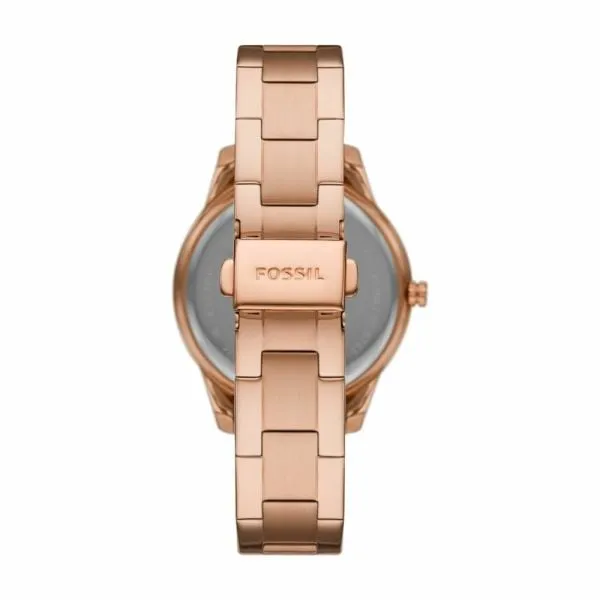 Fossil Women's Stella Sport Multifunction Rose Gold-Tone Stainless Steel Watch - ES5109