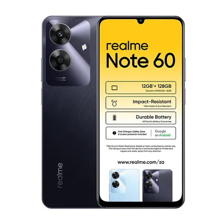 Realme Note 60 128GB LTE Dual Sim - Marble Black