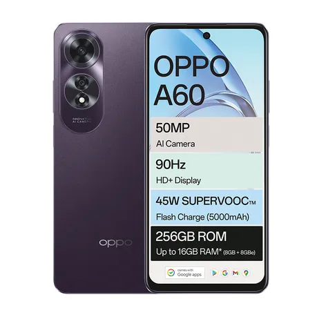 Oppo A60 4G Dual Sim 256GB - Midnight Purple