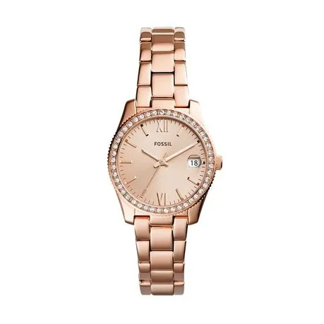 Fossil Women's Scarlette Stainless Steel Watch - Rose Gold