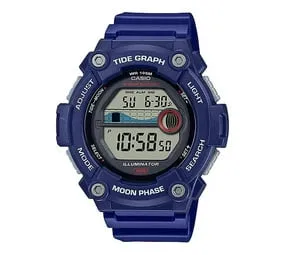 Casio Digital Blue Dial Resin S