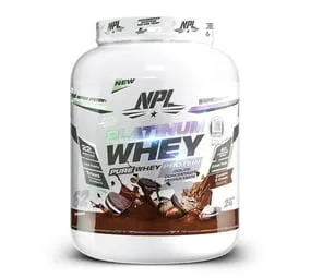 NPL Platinum Whey Protein (2kg) - Cookies & Cream