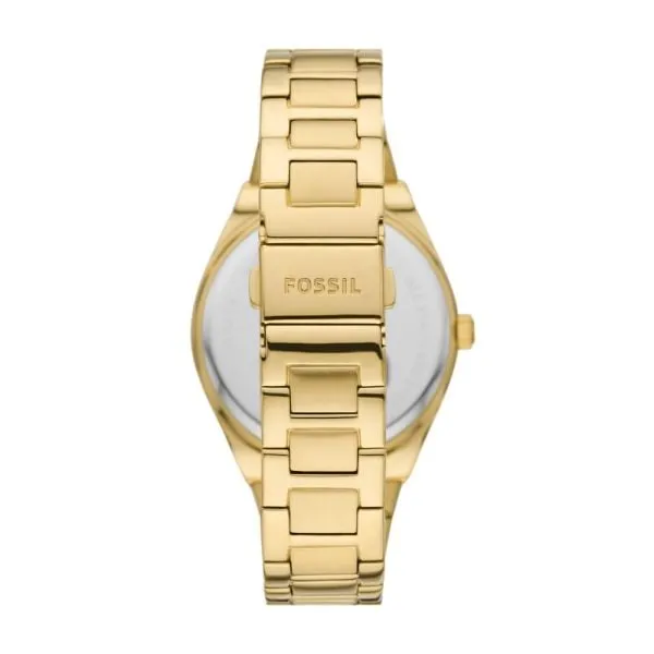 Fossil Women's Scarlette Three-Hand, Gold-Tone Stainless Steel Watch - ES5325