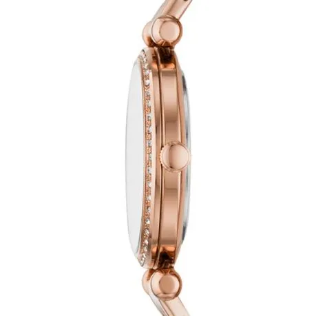 Fossil Tillie Rose Gold Stainless Steel Dress Watch-BQ3497