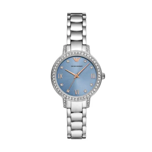 Emporio Armani Three-Hand Stainless Steel Watch - AR11585