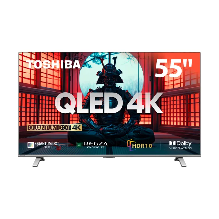Toshiba 55-inch 4K QLED Smart TV-55C450MN