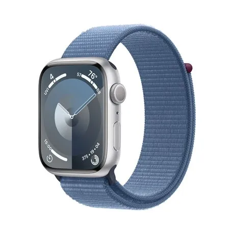 Apple Watch Series 9 GPS Silver Aluminium Case with Sport Loop (45mm)