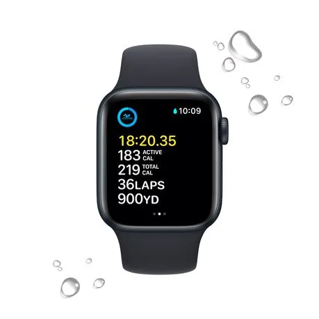 Apple Watch SE GPS + Cellular Sport Band (40mm) 2022 - Midnight