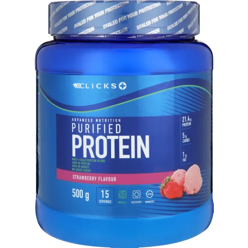 Purified Protein Strawberry 500g